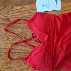 Athleta Women's Red Tankini Swimwear